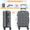 KESSER® Reisekoffer | Koffer ABS Hartschalenkoffer mit Produktbild-Vorschau 2