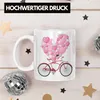 Trendation - Valentinstag Tasse Geschenk Fahrrad Grafik Produktbild-Vorschau 3