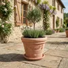 Premium Terracotta Untersetzer Ø 36 cm | Frostfest Italien Produktbild-Vorschau 4
