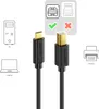 deleyCON 1m USB C Druckerkabel (Für Drucker, Scanner, MIDI) Produktbild-Vorschau 5