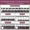Collage showing different curtain hanging options. Produktbild-Vorschau