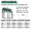 greate 3,45 Meter Dachrinnen Set mit Fallrohr verzinkt Produktbild-Vorschau 4