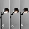 LED stojací lampa Clyde 2 světla černá Náhled obrázku produktu 11