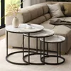Couchtisch-Set Vicco Montreal Weiß/Schwarz 55 x 55 cm 3 Produktbild-Vorschau 7