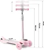 Ricokids Piko dreirädriger Tretroller - rosa Produktbild-Vorschau 10