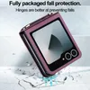 Handyhülle für Samsung Galaxy Z Flip 7, Leder Crossbody Produktbild-Vorschau 8