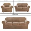 1/2/3/Sitzer Sofa Überzug Samt Schonbezug Plüsch Sofabezug Produktbild-Vorschau 1