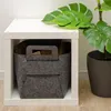 25L Filz Aufbewahrungskorb 37x24x37 cm Holz Kaminholzkorb Produktbild-Vorschau 7