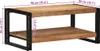 vidaXL Tavolino 90x50x38 cm in legno massiccio di acacia Anteprima dell’immagine prodotto 6
