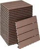 tectake® Terrassenfliesen Tegulas 22er Set im Klicksystem Produktbild-Vorschau 1