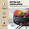 zuppiera di frutta a 2 livelli con porta-banane, cesto per Anteprima dell’immagine prodotto 5