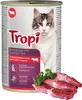 Tropi Wołowina W Sosie Mokra Karma Dla Kota Z Wołowiną Dla Podgląd zdjęcia produktu 3