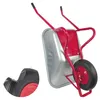 Matrix Schubkarre Profi 100l 250kg PolyurethanRad Produktbild-Vorschau 1