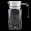 500 ml Acryl-Saftflasche, transparent, gestreift, mit Produktbild-Vorschau 8