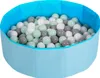 Selonis Faltbare Bällebad 90x30cm 100 Bälle ∅6cm Rund Produktbild-Vorschau 1