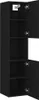 vidaXL Armadietto da bagno nero 30x30x130 cm Materiale a Anteprima dell’immagine prodotto 7