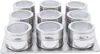 9 Stück Magnetische Gewürzdosen Edelstahl Set  70ml Produktbild-Vorschau 4