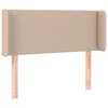 vidaXL Kopfteil mit Ohren Cappuccino Braun 93x16x78/88 cm Produktbild-Vorschau 2
