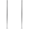 vidaXL Zaunpfosten 2 Stk. Aluminium 185 cm Produktbild-Vorschau 1