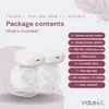 YOUHA 2 set di tiralatte portatile a mani libere elettrico Anteprima dell’immagine prodotto 3