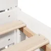 Massivholzbett ohne Matratze Weiß 160x200 Kiefernholz Produktbild-Vorschau 9