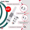 KOTARBAU® Sada přípojek pro zahradní hadice 4dílná 3/4" PVC Náhled obrázku produktu 4