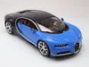 Bburago 1:18 Plus Bugatti Chiron modrá Podgląd zdjęcia produktu 16