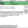 Reyher  Zylinderschrauben DIN 912 10.9 M 8x25 flZn (200 Produktbild-Vorschau 1