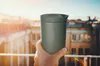 Thermobecher Edelstahl 350ml Deckel Kaffee Becher isoliert Produktbild-Vorschau 7