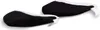 Two black and white cooking pots on a white background. Produktbild-Vorschau