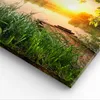 Bild auf Leinwand - Leinwandbild - Brücke See - 160x50cm - Produktbild-Vorschau 5