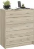 BDW, Schuhschrank Modern, 74×35×85 cm, 5 Klappen für Flur, Produktbild-Vorschau 4