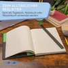 WINTEX Notizbuch in DIN A4 Kariert mit 96 Seiten - Leder Produktbild-Vorschau 2