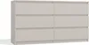 M6 140 Malwa Kommode Kaschmir Beige Für Zuhause Für Büro Produktbild-Vorschau 1