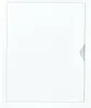 A white inspection door with a curved indentation on the right side for opening. Anteprima dell’immagine prodotto