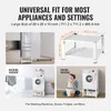 Étendoir à linge VEVOR avec compartiment de rangement, Voir les images du produit 4