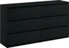 Kommode mit 6 Schubladen breite 140cm Sideboard moderne Produktbild-Vorschau 1