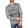 Graues Herren Langarmshirt mit Rundhalsausschnitt und Produktbild-Vorschau 3