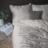 Satin Bettwäsche 160x200 Glatt mit Premium Streifen Beige Produktbild-Vorschau 13