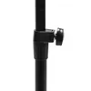 A close-up of a black metal stand with a tightening knob. Produktbild-Vorschau
