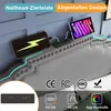 Abrihome Polsterbett 140x200cm mit LED und USB, Samt - Produktbild-Vorschau 8