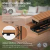 ML-Design WPC Abschlussleiste gerade Hellbraun für Produktbild-Vorschau 3