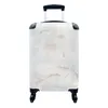 MuchoWow® Koffer Handgepäck Trolley Rollkoffer Kleine Produktbild-Vorschau 1
