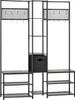 SucceBuy Wielofunkcyjna szafka narożna (wysokość 180 cm) z Podgląd zdjęcia produktu 1
