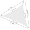 Sol Royal Sonnensegel dreieckig 3x3x3m SolVision HS9, Weiß Produktbild-Vorschau 2