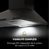 Zugspitze 60 Hotte aspirante murale 65W 310 m³/h LED - Voir les images du produit 5