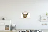 MuchoWow® Textilposter Eule - Vogel - Porträt 60x30 cm mit Produktbild-Vorschau 2