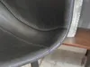 Sgabello da bar imbottito ROKAN - ecopelle nera / nero Anteprima dell’immagine prodotto 13