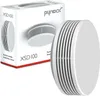 A product shot of a smoke alarm and its packaging. Produktbild-Vorschau