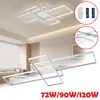 YRHome 120W LED stropní svítidlo, bílé, stmívatelné, s Náhled obrázku produktu 1